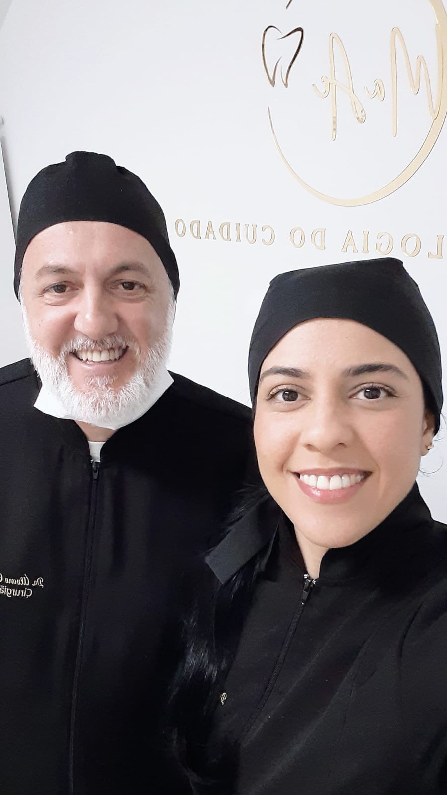 Corredor de acesso às salas de atendimento.